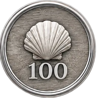 Queen Room: 100+ Bookings award medal
